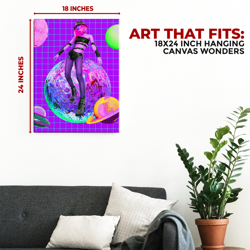 SPACE TRAVELLER DECOR CANVAS