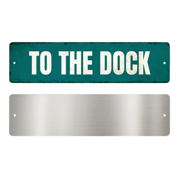TO THE DOCK SIGN