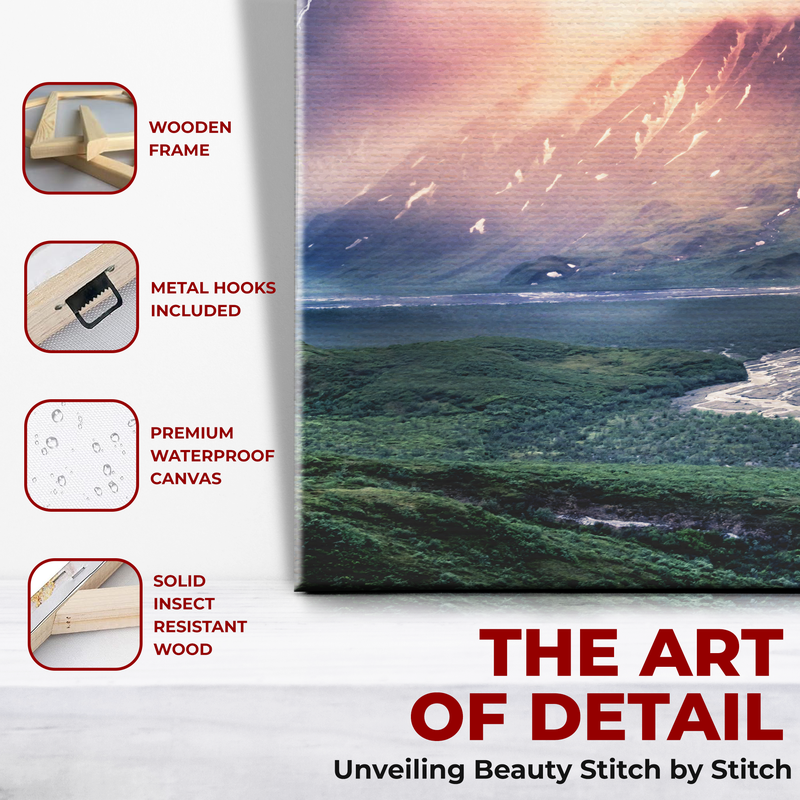 THUNDERSTORM WALL CANVAS DECOR