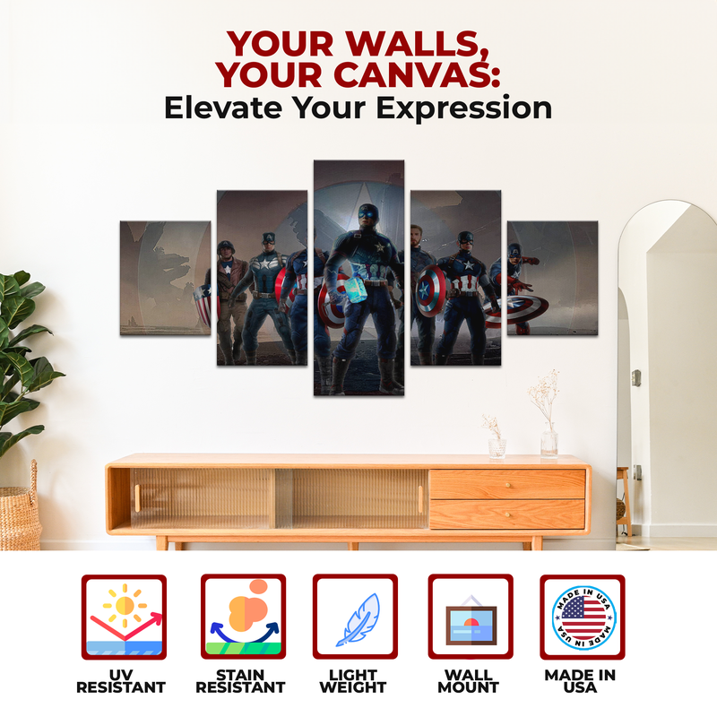 CAPTAIN AMERICA WALL CANVAS