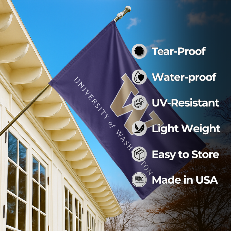 WASHINGTON UNIVERSITY FLAG