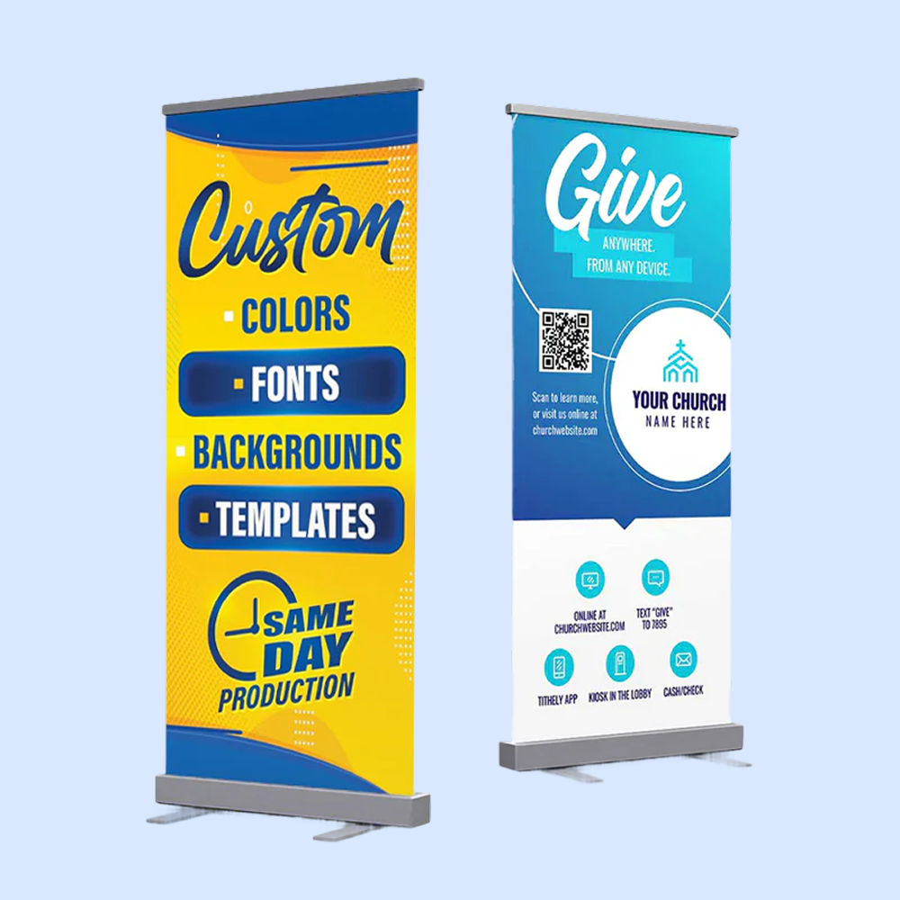 CUSTOM RETRACTABLE BANNER