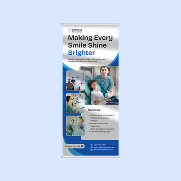 CUSTOM RETRACTABLE BANNER