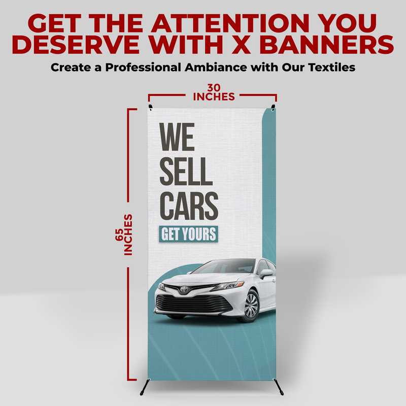 CARS SALE X-BANNER