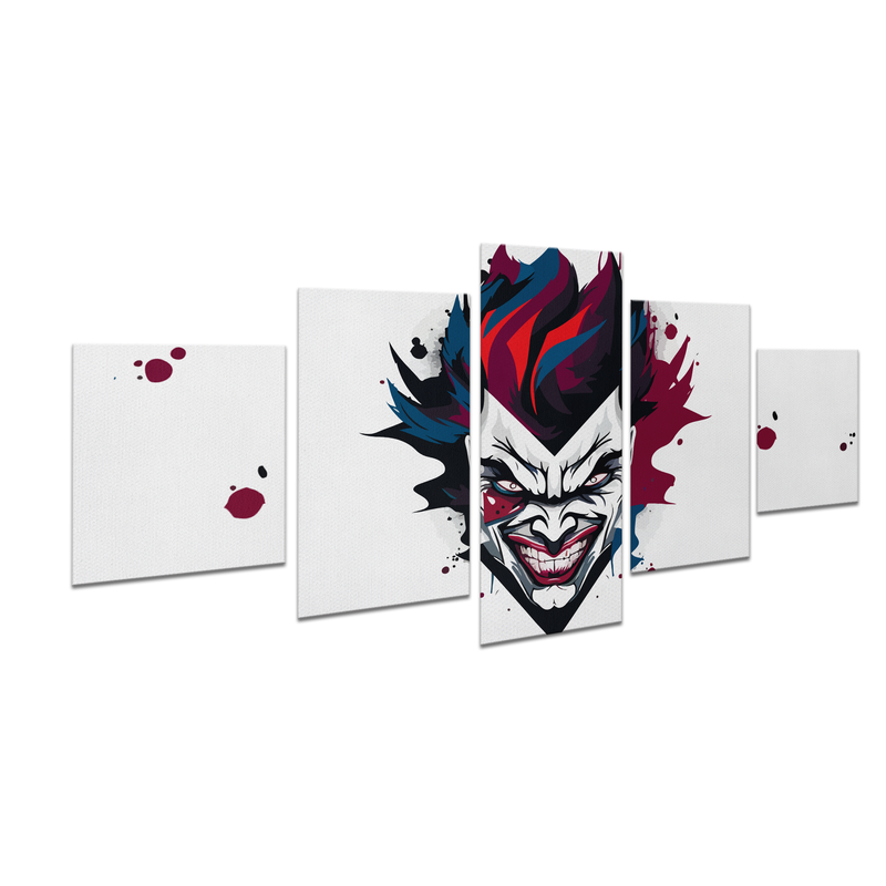 JOKER FACE WALL CANVAS