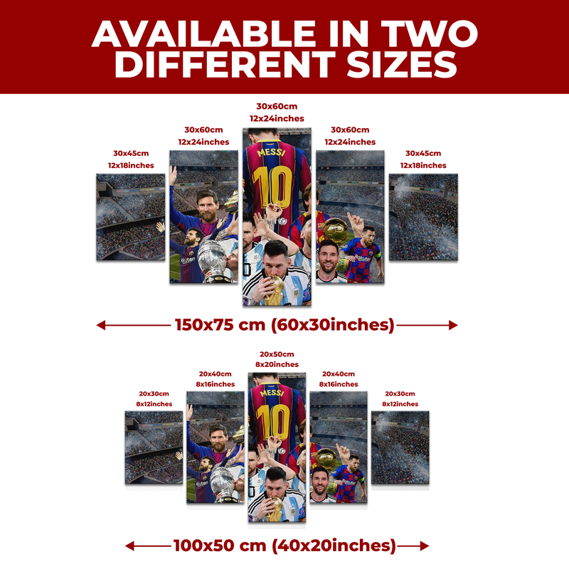 MESSI DECOR CANVAS