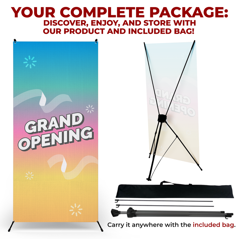 GRAND OPENING X-BANNER