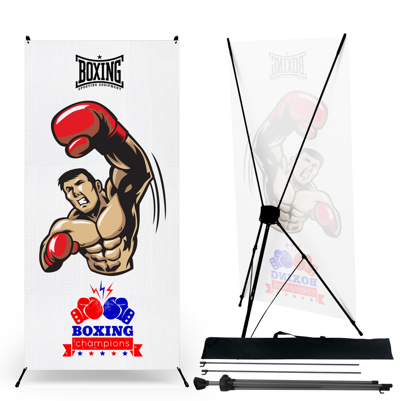 BOXING SPORTING EQUIPMENT  X-BANNER