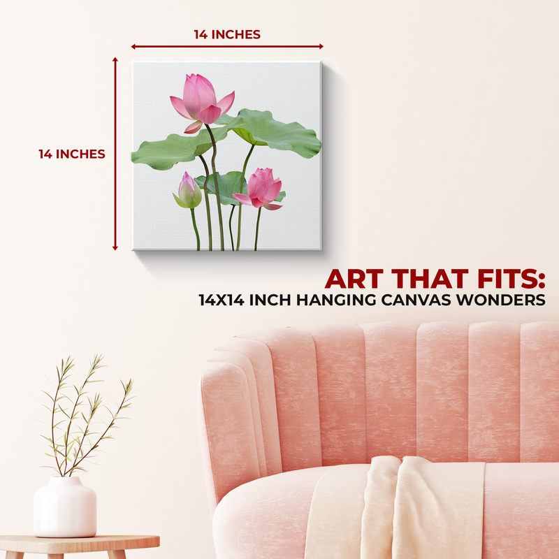 LOTUS FLOWER CANVAS