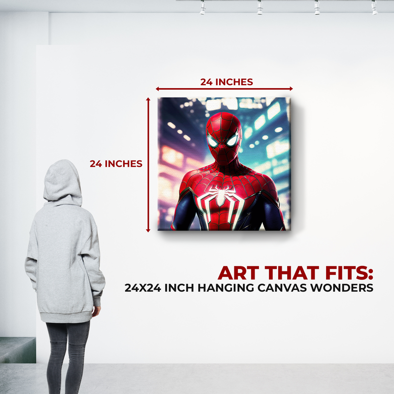 SPIDER-MAN WALL CANVAS DECOR