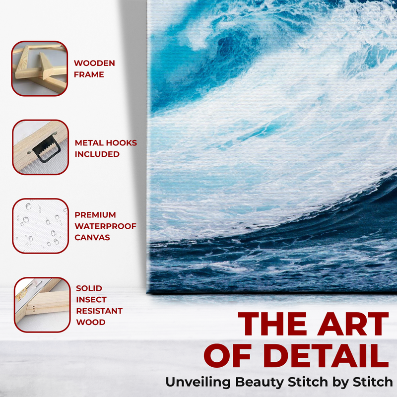 TSUNAMI WALL CANVAS DECOR