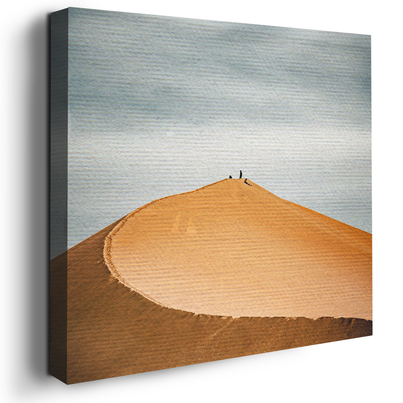 SAND DUNE WALL CANVAS DECOR