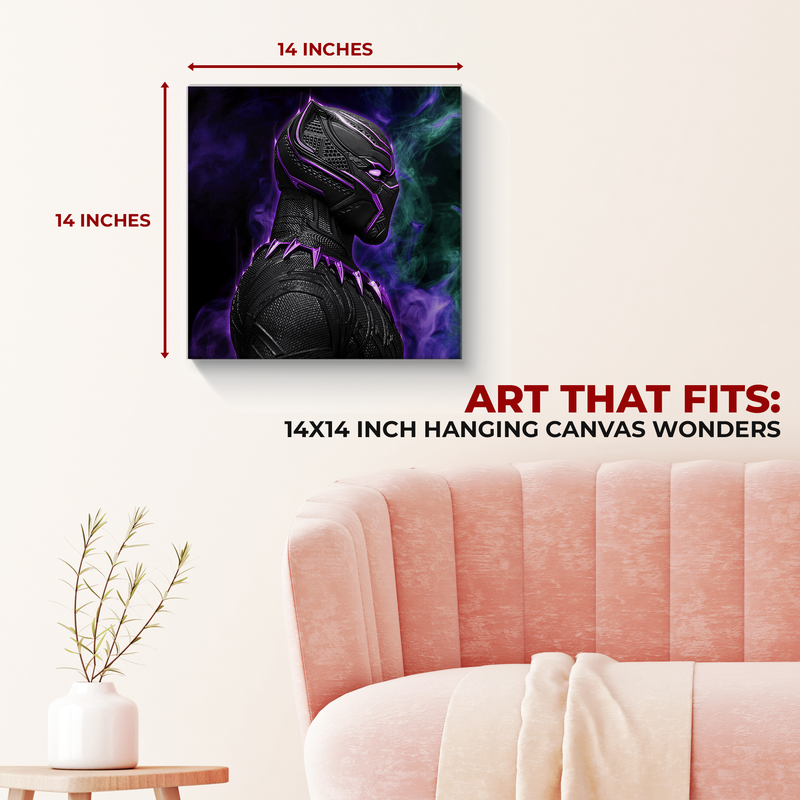 BLACK PANTHER WALL CANVAS DECOR