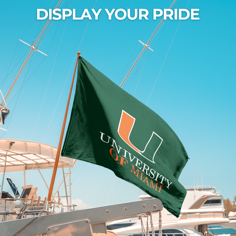 MIAMI (FL) UNIVERSITY FLAG