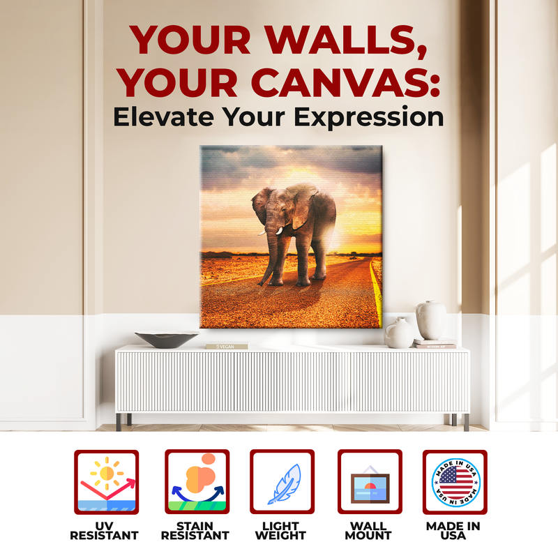 ELEPHANT DECOR CANVAS