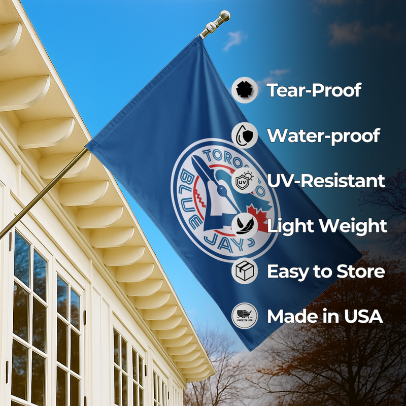 TORONTO BLUE JAYS FLAG