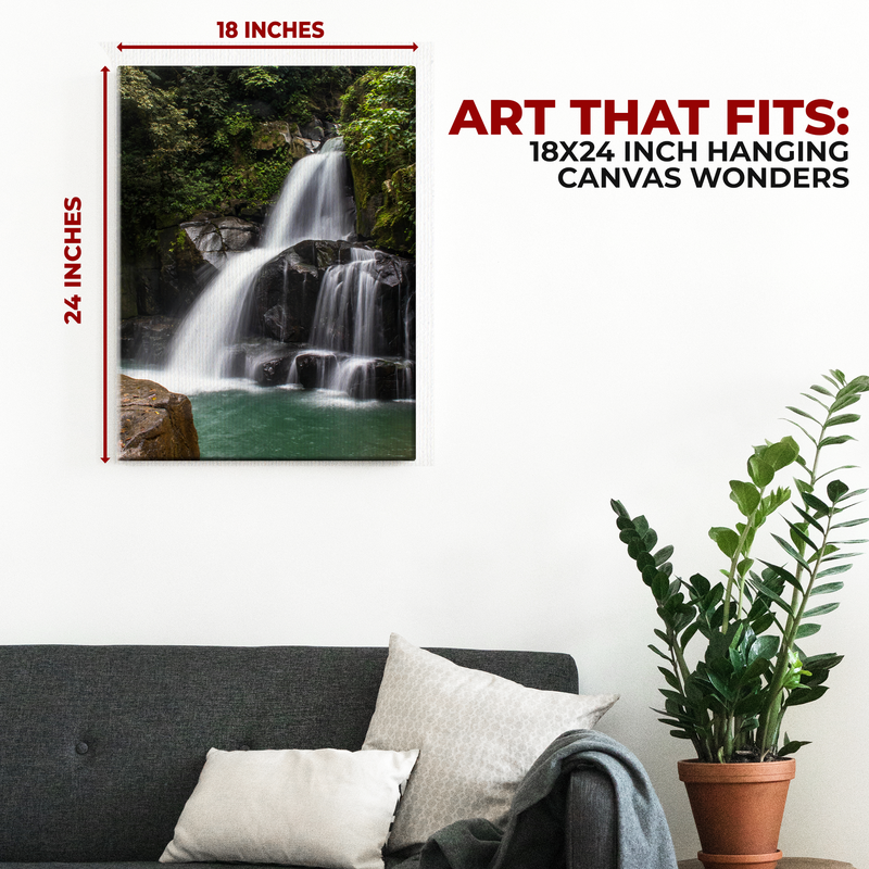 CREEK WALL CANVAS DECOR