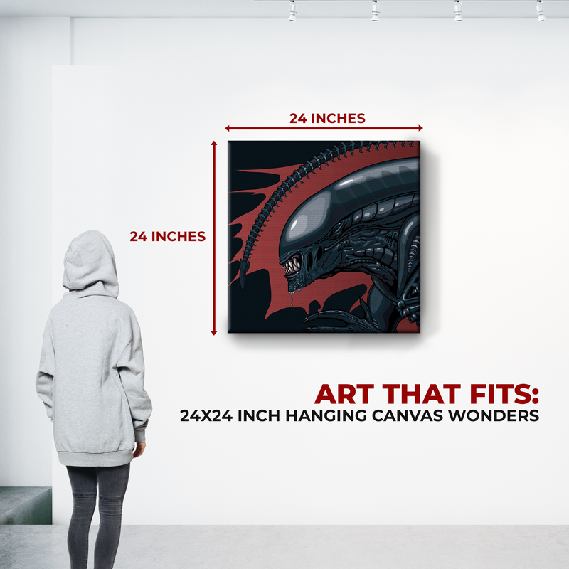 XENOMORPH WALL CANVAS DECOR