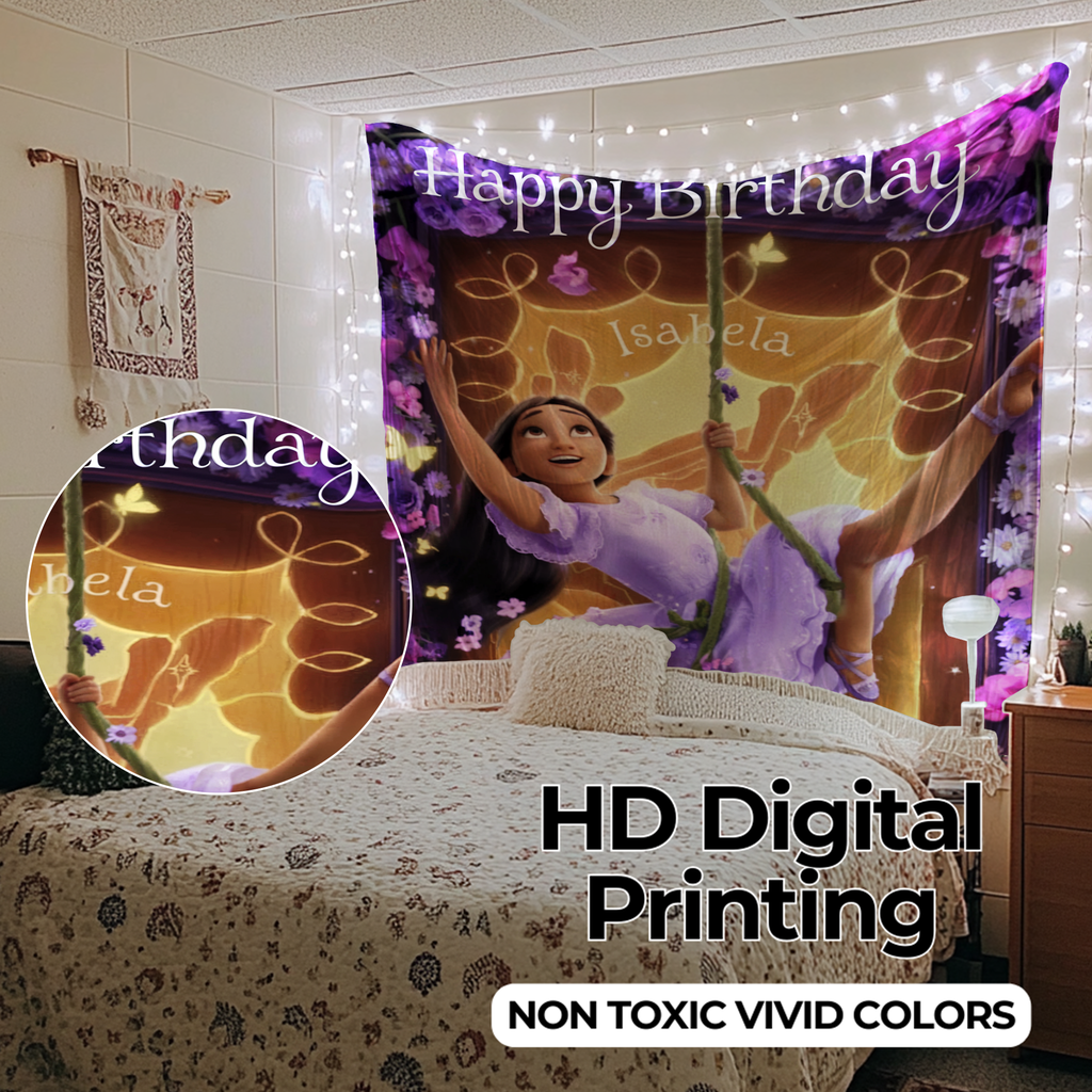 ENCANTO BIRTHDAY WALL TAPESTRY