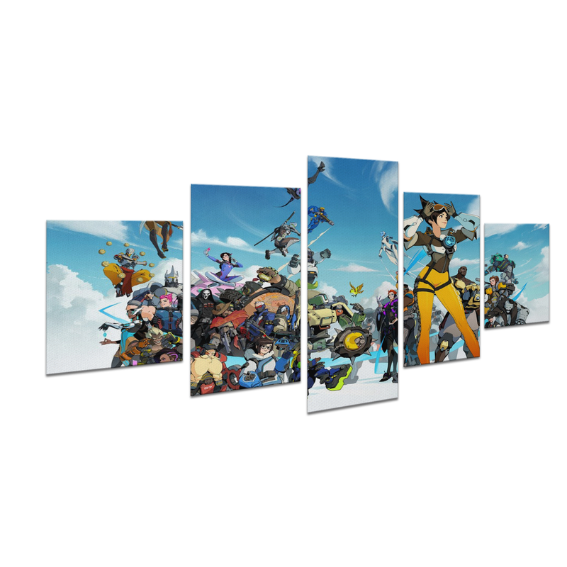 OVERWATCH WALL CANVAS