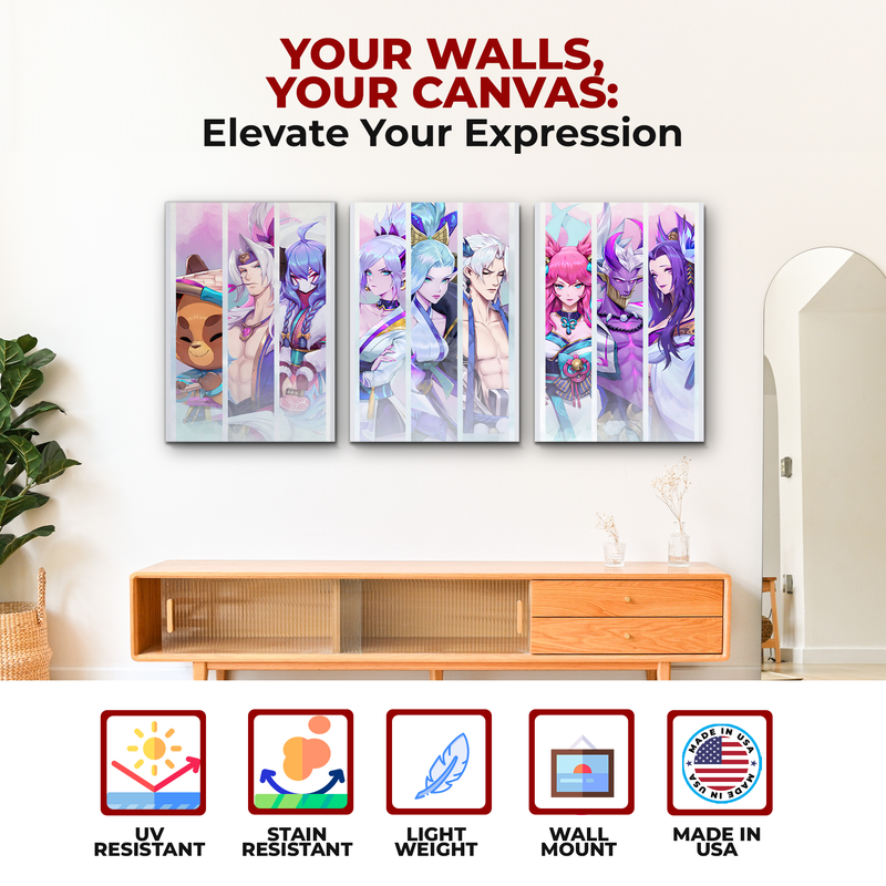 LEAGUE OF LEGENDS CANVAS DECOR