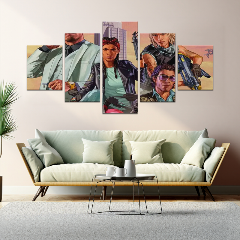 GTA WALL CANVAS