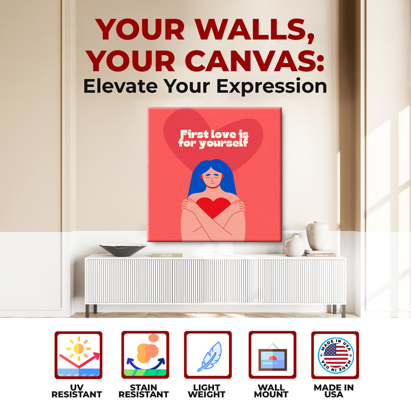 SELF LOVE DECOR CANVAS