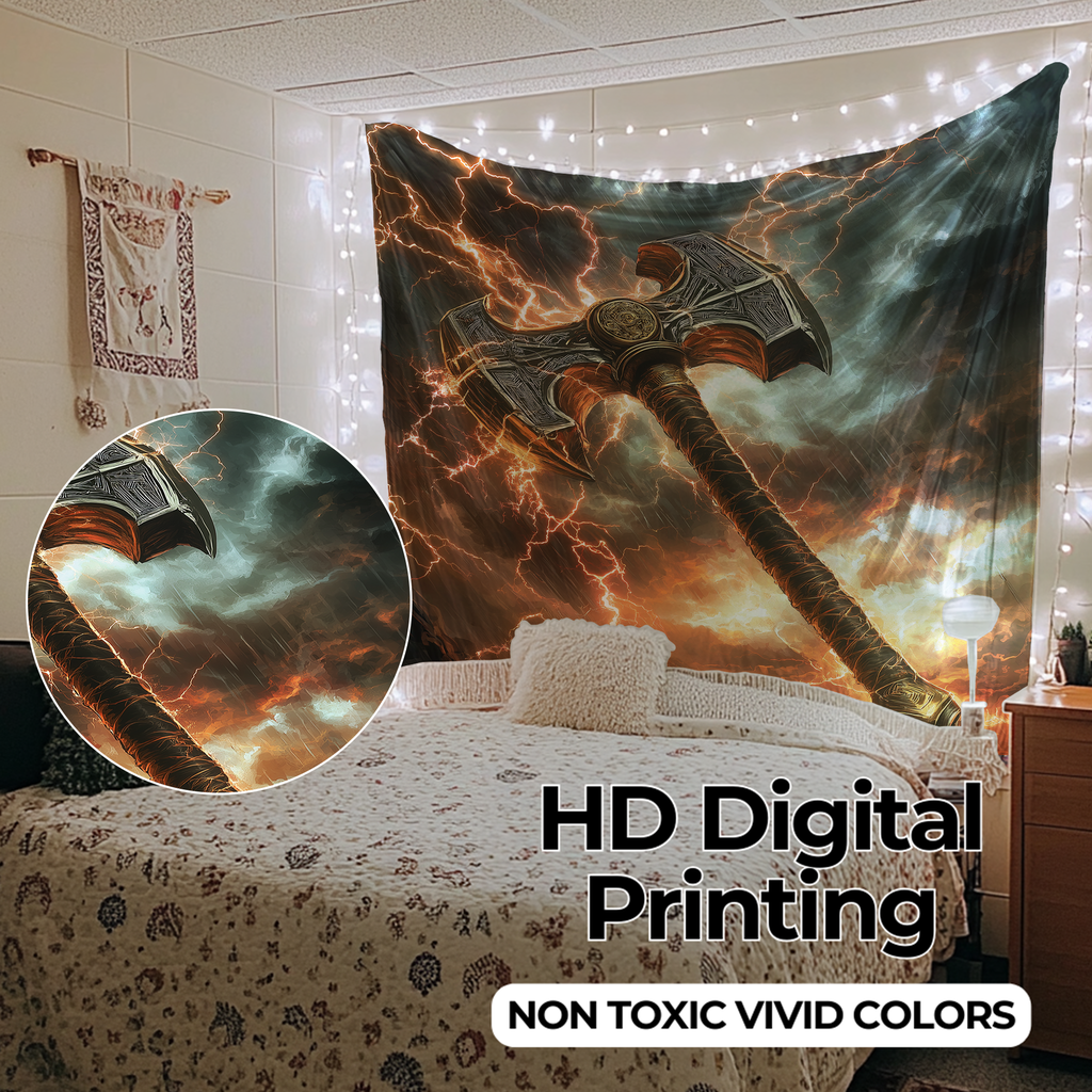 STORMBREAKER'S THUNDER WALL TAPESTRY