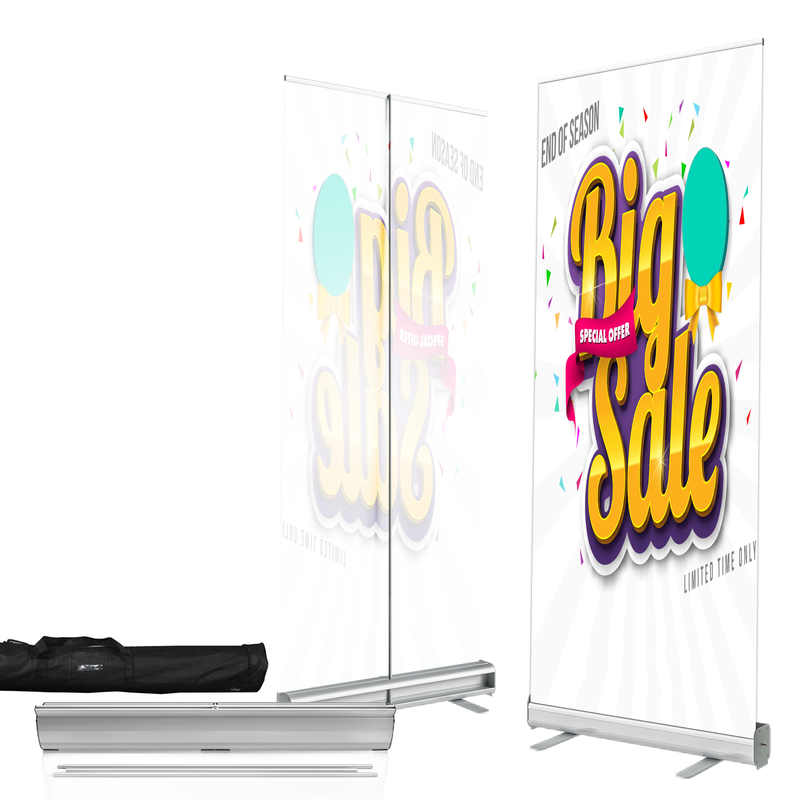 BIG SALE BANNER RETRACTABLE