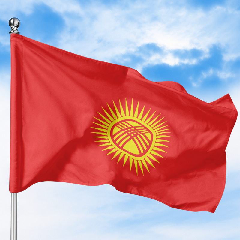 KYRGYZSTAN FLAG