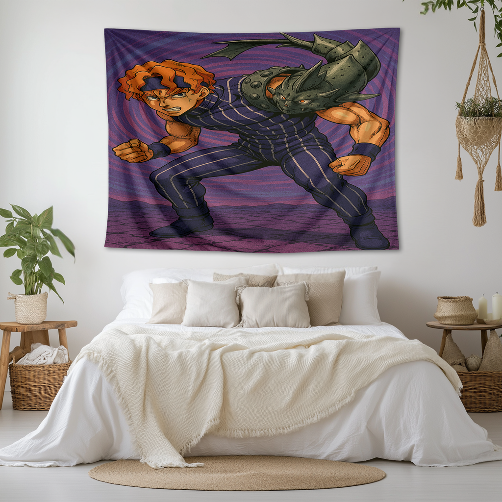 JOJO'S BIZARRE ADVENTURE: STAND CLASH WALL TAPESTRY