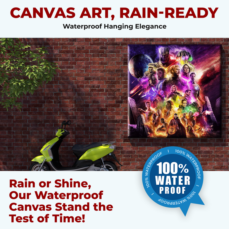 AVENGERS WALL CANVAS DECOR