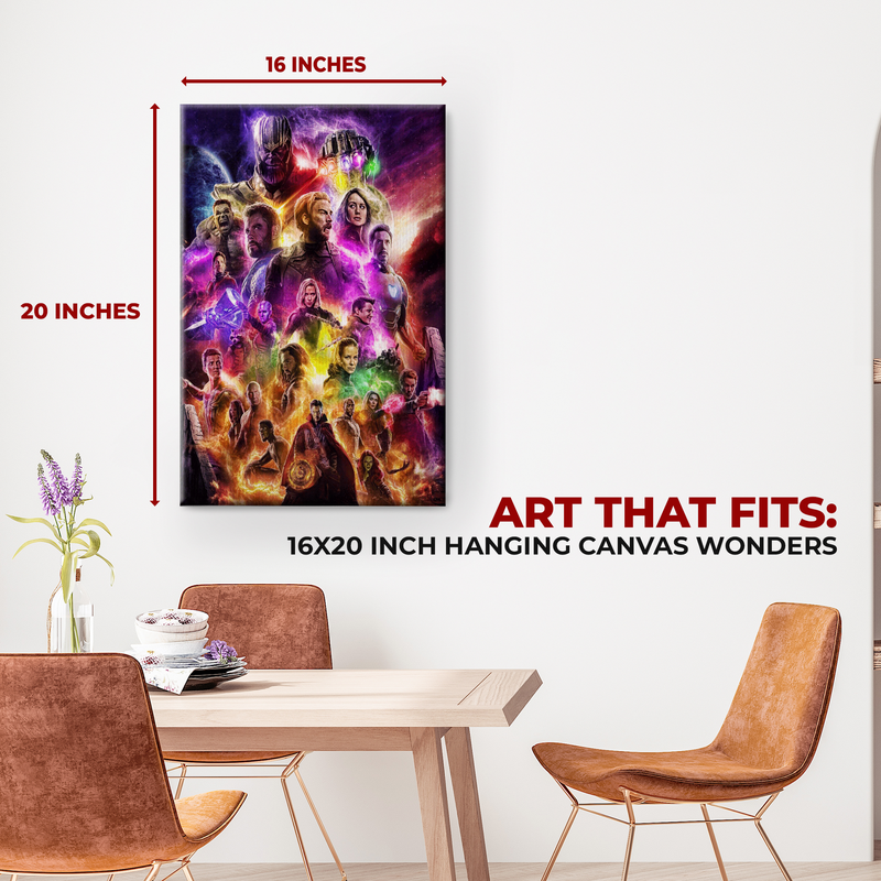 AVENGERS WALL CANVAS DECOR