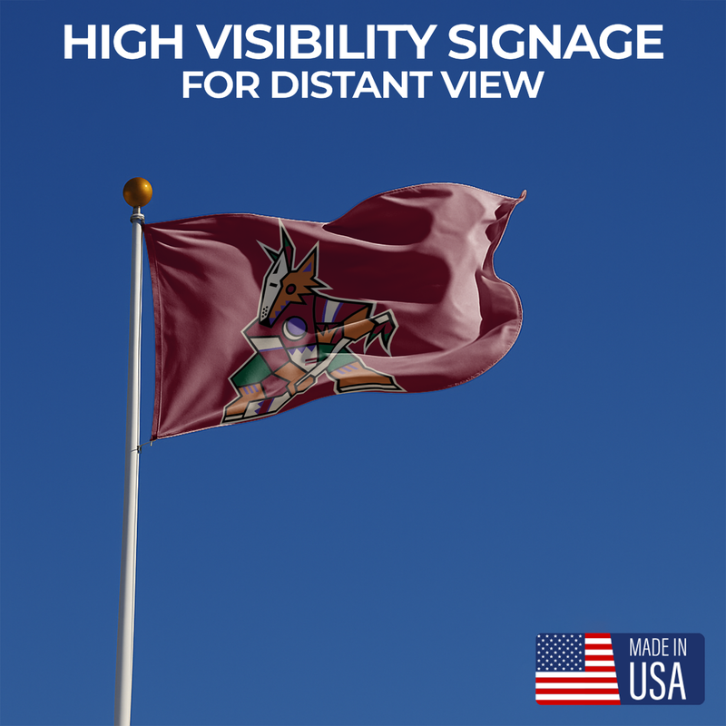 ARIZONA COYOTES FLAG
