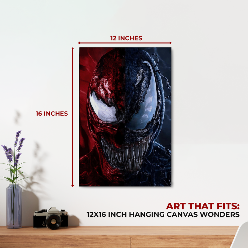 VENOM & CARNAGE WALL CANVAS