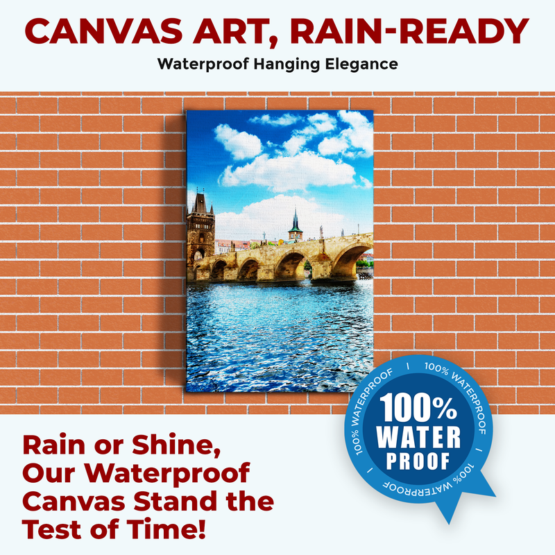 CHARLES BRIDGE PRAGUE CANVAS DECOR
