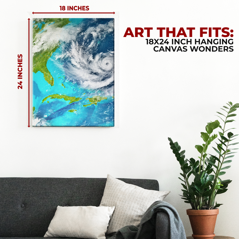 CYCLONE WALL CANVAS DECOR