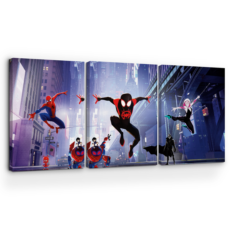 SPIDERMAN & MULTIVERSE FRIENDS CANVAS DECOR
