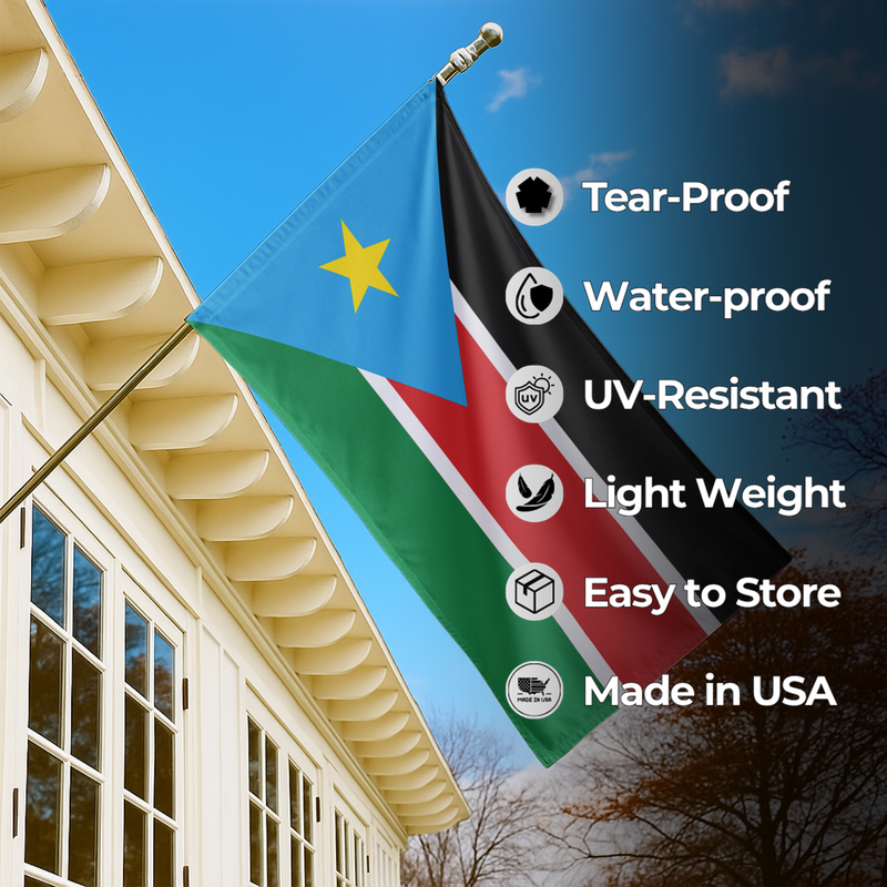 SOUTH SUDAN FLAG
