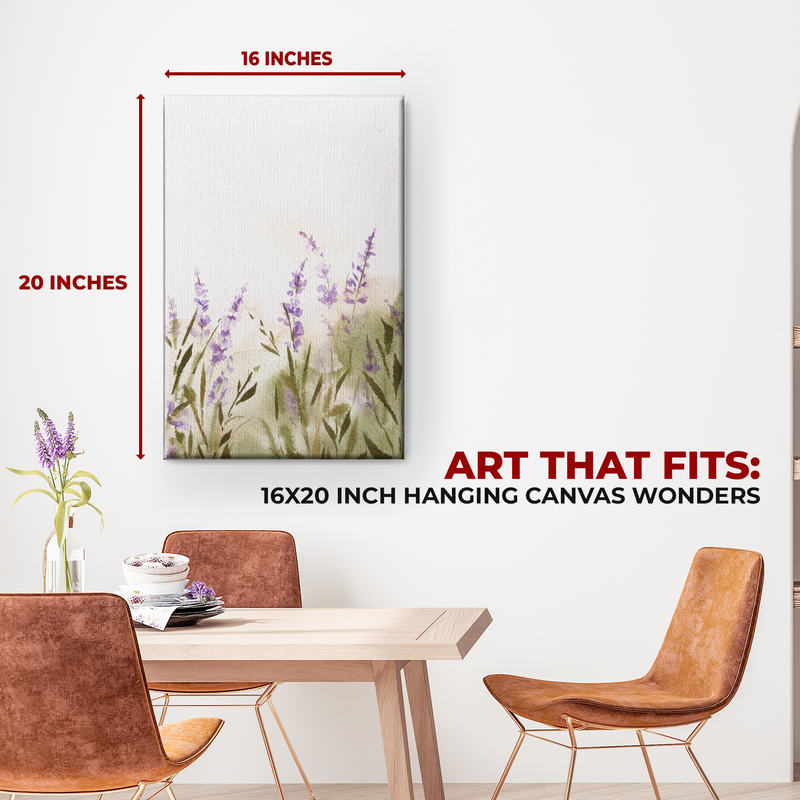 WATERCOLOR FLOWER CANVAS