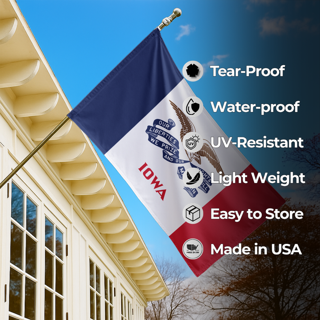 IOWA STATE FLAG