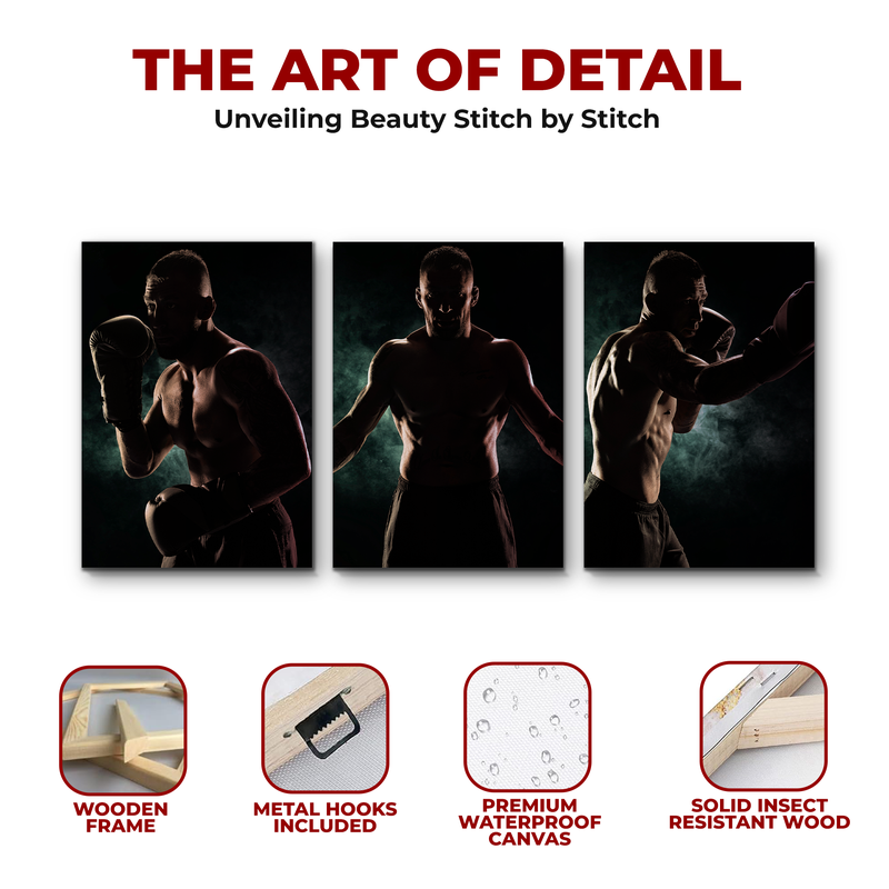 BOXING GUY WALL CANVAS