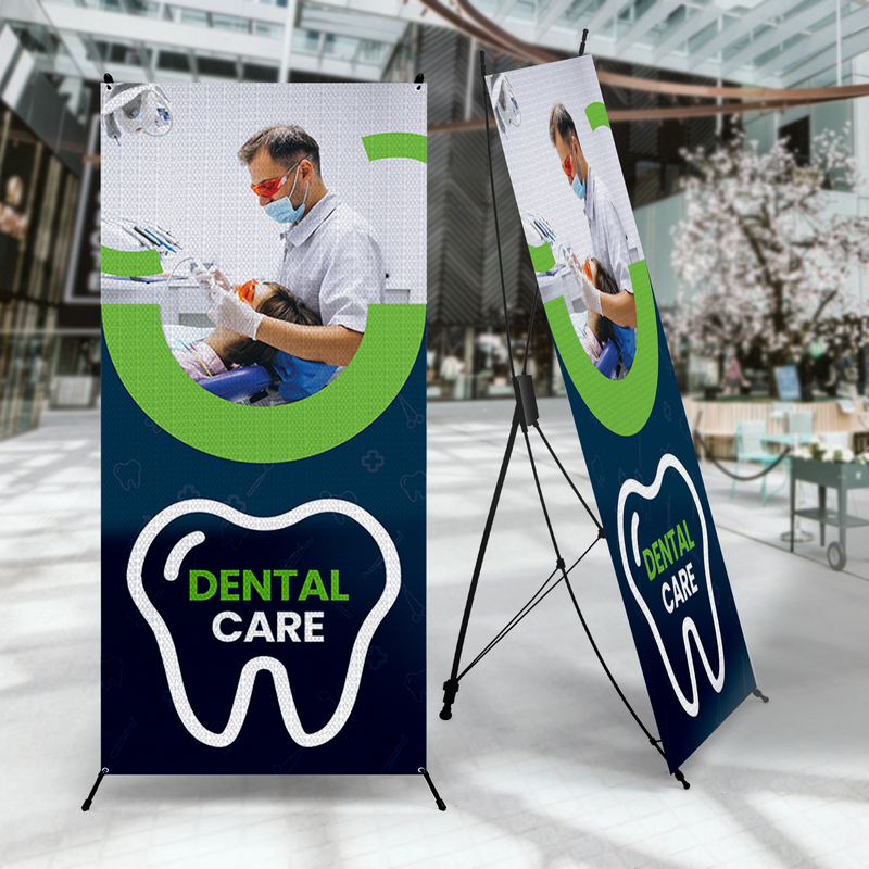 DENTAL CARE X-BANNER
