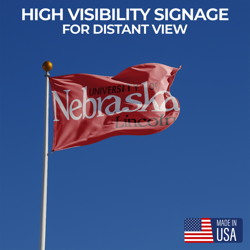 NEBRASKA- LINCOLN UNIVERSITY FLAG
