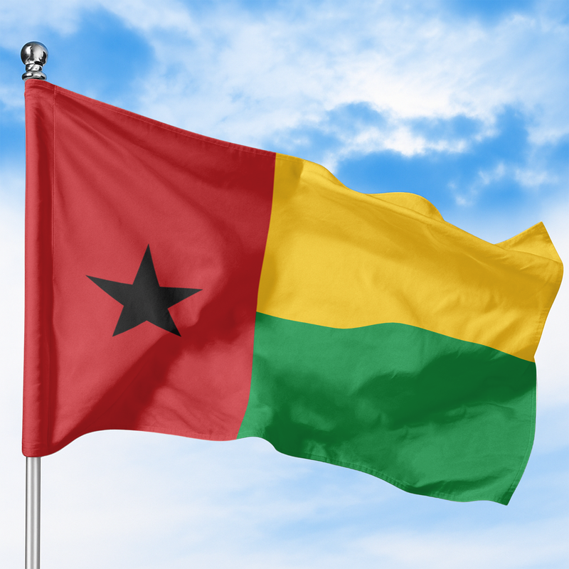 GUINEA- BISSAU FLAG