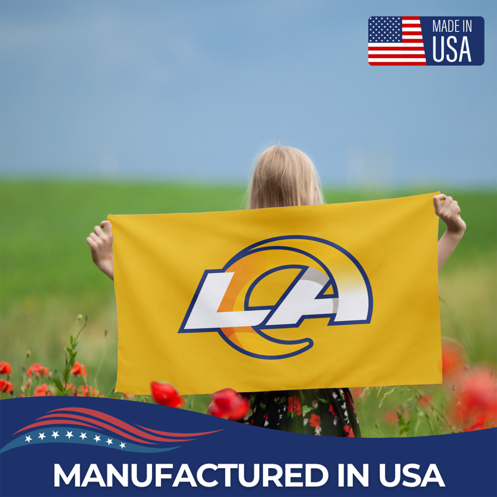 LOS ANGELES RAMS FLAG