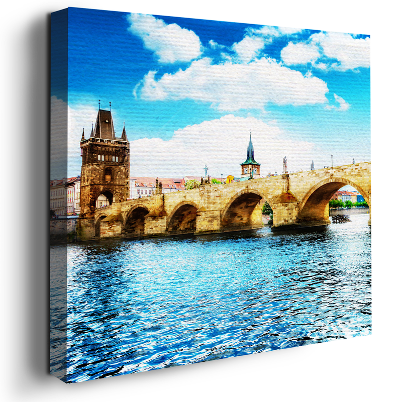 CHARLES BRIDGE PRAGUE CANVAS DECOR