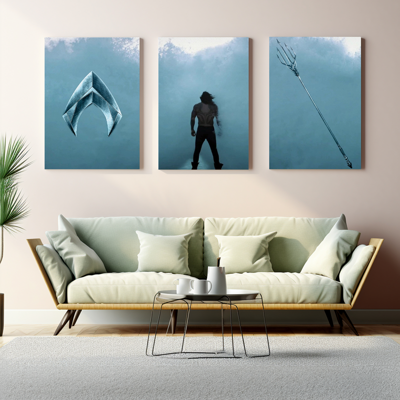 AQUAMAN WALL CANVAS
