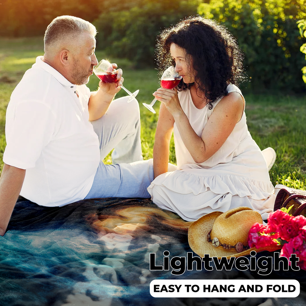 DARK MATTER FLOW WALL TAPESTRY