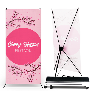 CHERRY BLOSSOM FESTIVAL X-BANNER